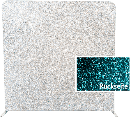 Hintergrund Silber Pailletten-Look