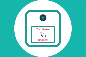 Fotobox Startscreen